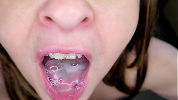 Non-stop Spooge Slurping. Curvy Brit Chugging Three Seed Spurts.