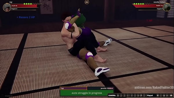 Gigi VS Jennifer Walters (Bare Fighter 3D)