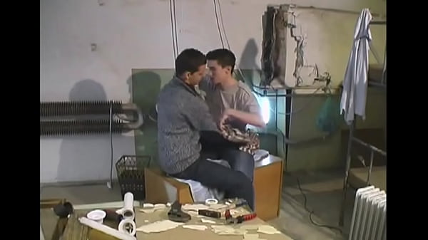 East European Barely-legal Twink Boys In Dildo Play And Bang Action
