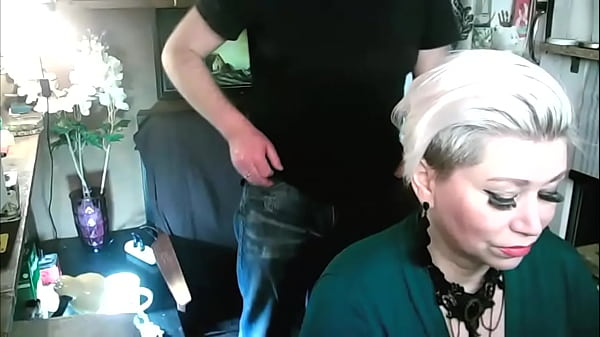 Husband Spreads Stems Of His Ripe Missus, Displaying Off Her Ravenous Cunt To The Whole World!