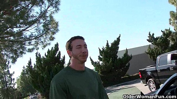 Old Hotwife Gets Picked Up From The Parking Lot And Makes A Porn Movie