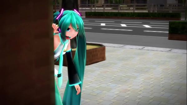 Hatsune Miku Engaña A Su Novio Con Su Rpoductor Musical A Plena Luz Del Dia