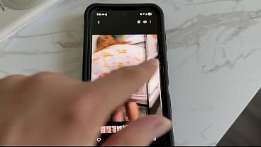 Caught Jerking Off By Buxom Auburn-haired Stepmother - Red Eviee - Danny Dirt