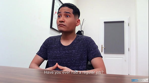 Charming Twink Man Goes For A Job Interview But Ends Up Swallowing Grinding A Cock Gritty For Money - BigStr