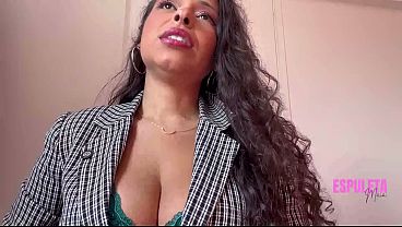 JOI - Sua Chefe Chamou Voce Na Sala Dela - Ela Te Pegou De Pau Duro - Gozando Pra Chefe Part 2