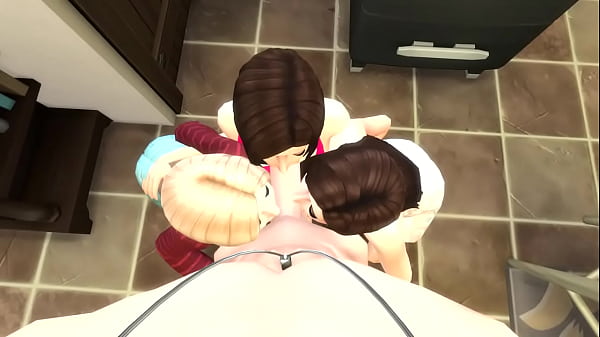 George's Party With Babes | The Sims 4: WickedWhims