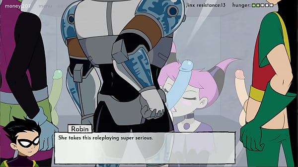 18titans Episode 18 - Jinx Provides A Fellatio To All The Blokes