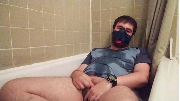 I Piss Myself Like A Puppy Submissive And Then I Spunk In My Piss