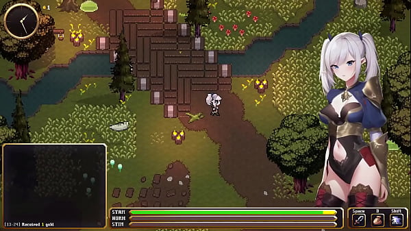 Ravishing Babe Tries Not To Spooge New RPG Hentai Game
