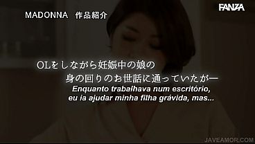 Fui Proibido De Me Masturbar Durante A Gravidez Da Minha Esposa E Acabei Transando Com A Minha Sogra Sem Parar [Legendado] Yuuri Oshikawa