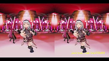 VR180 Mmd NoeMari Dance 3d Hololive Hentai