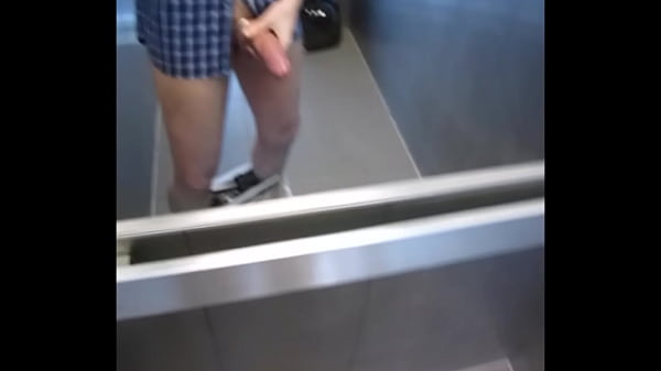 Jerking Off In Office Elevator