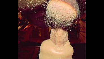 Machine Jacking My Mushroom Head For Jizz