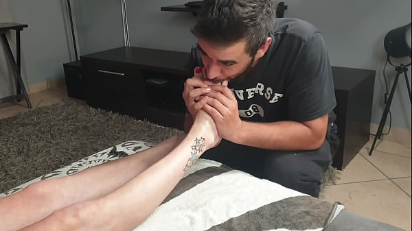 Getting My Soles And Toes All Slick Up, Caressed And Slurped