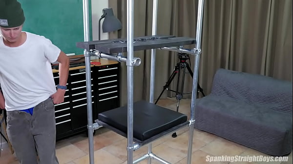 18-year-old Straight Boy Bound And Swatted By A Stud