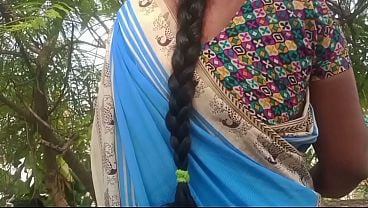 Indian Housewife Sizzling Smash In Forest Candid