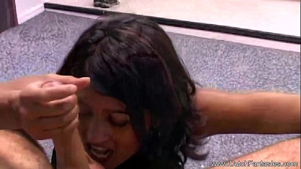 Brunette Madam On Her Relaxing Handjob Session