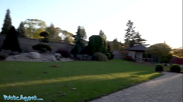 Public Agent Sabien Demonia Gets Her Massive Naturals Out And Snatch Fucked