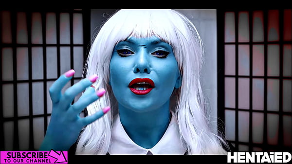 Genuine Life Hentai - JOI - Blue Alien HOTWIFE Soak Everywhere With Bondage