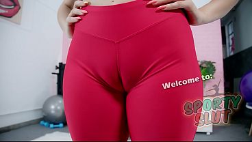 Puffy Cameltoe! Plump Relentless Booty! Mega Snug Leggings! Giant Hooters! What A Honey!