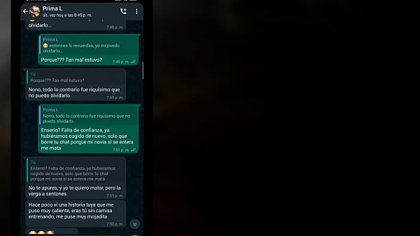 Whatsapp Con Mi Amiga Se Pone Caliente Y Termina En Mi Cuarto