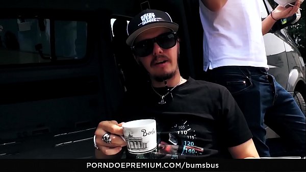 BUMS BUS - The Tatted German Lady Wild Cat Has Steamy Sex In Traffic