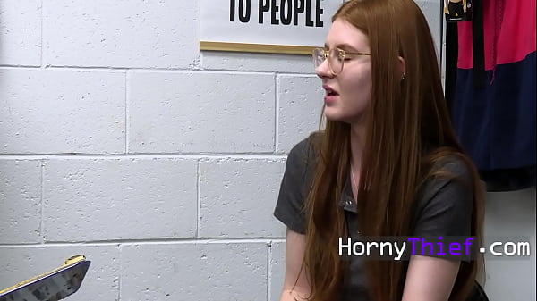 Nerdy Ginger Employs Her Slit To Get Out Of All Kinds Of Trouble - Jane Rogers | HornyThief