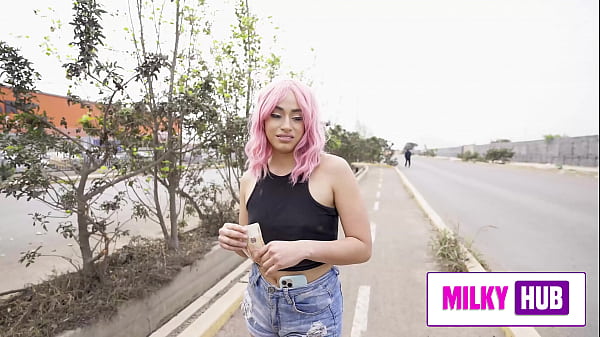 Sexo Increíble Con Pequeña Latina Sasha, Le Gusta Duro Contra El Muro