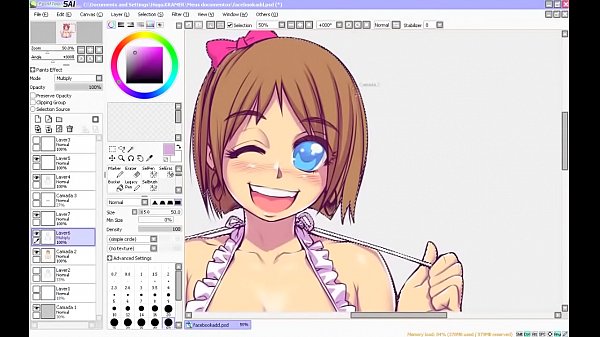Hentai Speed Drawing - Part 4 - Finish Her!