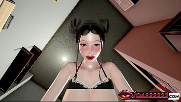 Housemaid Miyoko POV Cowgirl Mount 3D Hentai - Untamed Mewls On Massive Shaft, Fierce Standing Plow Close Up Snatch Views & Floor Missionary Ending In Smooth Internal Finish