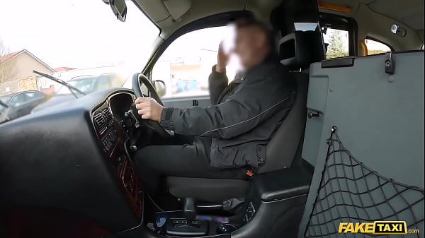 Fake Taxi Driver Gets Caught Masturbating In His Cab By A Randy Passenger Who Wants To Nail