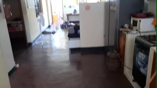 LEAKED VIDEO - Famous Mexican Influencer Masturbating In The Kitchen With A Broomstick