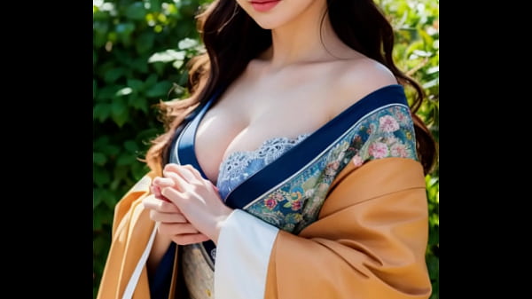 An AI Japanese Chick In A Kimono That Combines Cuteness And Sexiness Is The Talk Of The Town.