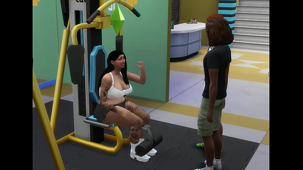 Sexo Na Academia - The Sims