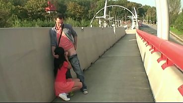 Step Father Rams Step-daughter In Public