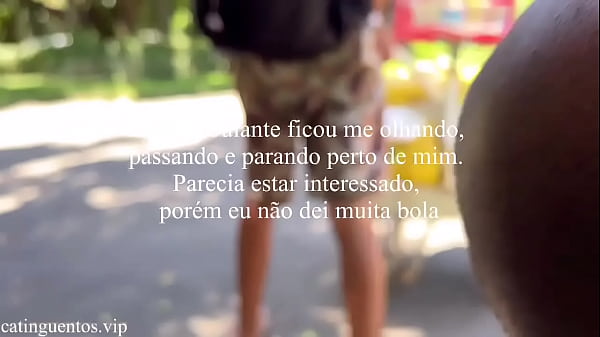 Meu Amigo E Eu Catamos Um Negão Na Rua