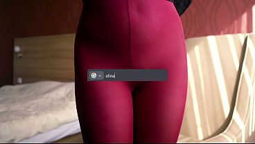 My Red Pantyhose And Pink Soles Will Make You Load (ASMR - POV)
