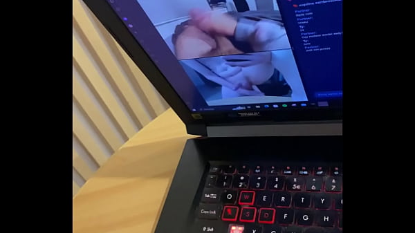 He Came Watching Me Play With A Dildo