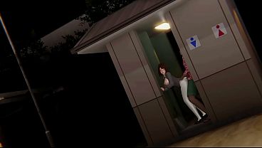 My Hero Academia Hentai - Uraraka Having Sex In A Public Toilet - Japanese Asian Manga Anime Cartoon Game Porn Video Animation