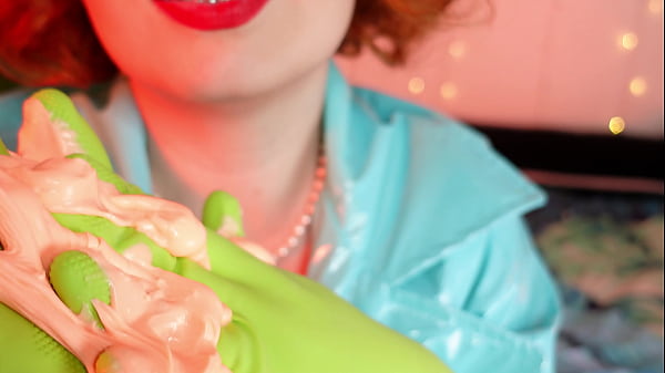 ASMR: Household Gloves And Slime