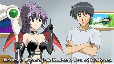 Hentai Cutie And Demon Fucks Blazing Red-haired Stepsis