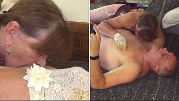 Granny Norma Jean: White Gloved Shaft Gobbling Old Hollywood Whore