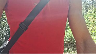 Got So Turned On On This Nature Walk I Had To Jerk My Cock In A Risky Way