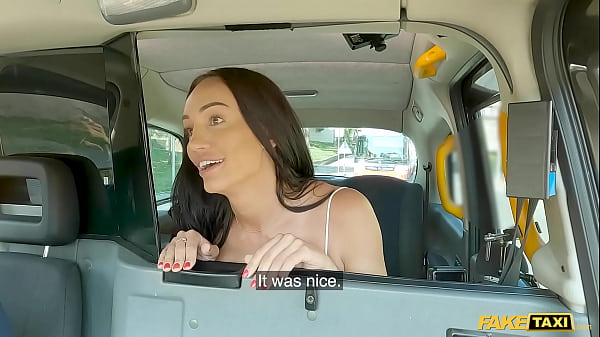 Fake Taxi Hayley Vernon Rammed In A Taxi At First Sight