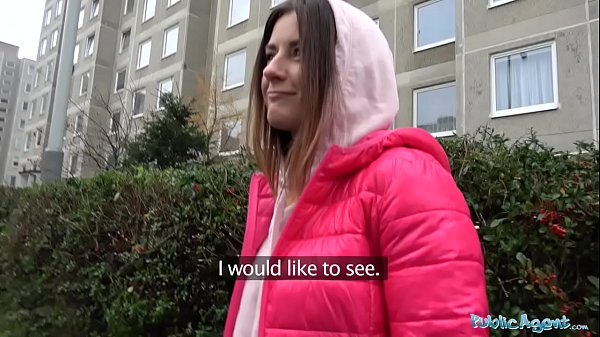 Public Agent Smoking Russian Brown-haired With Tattoos Treasures Taking Huge Cock