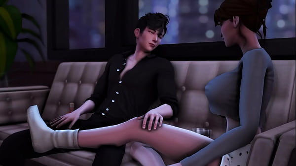 Sizable Breasted Burnette Worshipping And Riding Asian Rod Sims 4