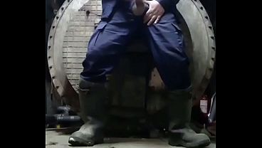 Oversized Meaty Delicious Member Of A Russian Worker!