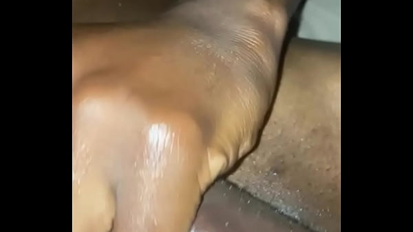 Slick Up Black Fella With Fat Oily Big Black Prick.