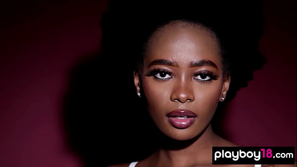 Thin Naked Ebony Girl Alicia Exposes Her Black Pussy In The Bathtube