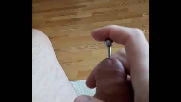 Three Dainty Prick Sounding Plugs Inside My Urethra